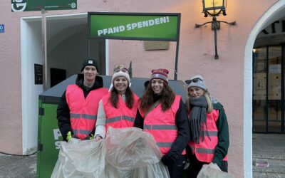 Pfandsammelaktion beim Hahnenkammrennen – Einsatz mit Wirkung