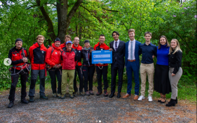 Rotaract Kitzbühel – übergibt 1.950 Euro an die Bergrettung Kitzbühel