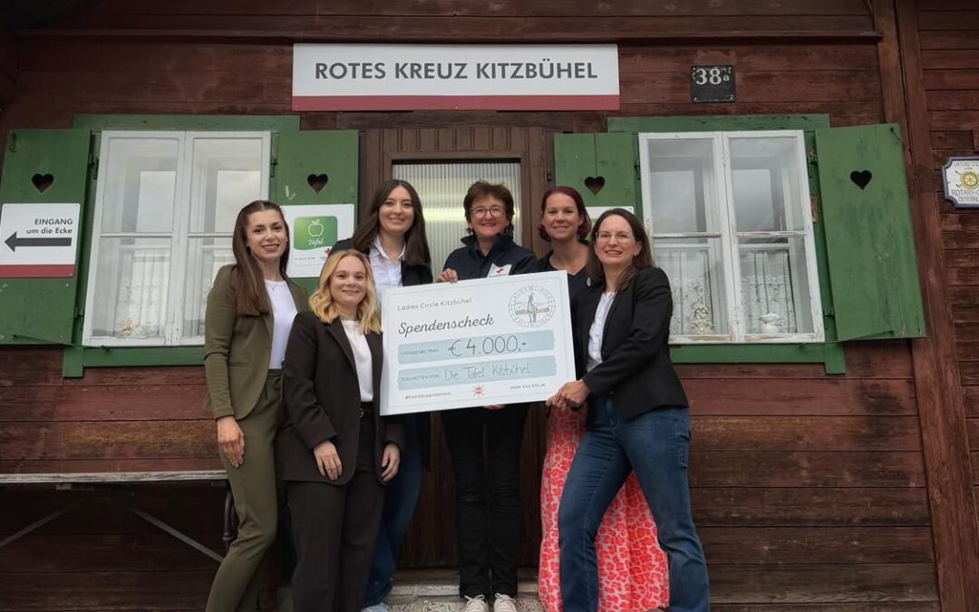 Spende für „Die Tafel Kitzbühel“ – Ladies Circle 15 Kitzbühel